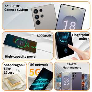 Smartphone Gaming 5G S26 Ultra con S-Pen, 22GB+2TB, Android 15, Dual SIM, Deca Core, Sbloccato, Consegna Rapida, Telefono Economico Globale - Product Image 2