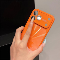 Luxuriöse Glänzende Laser-Ray-Feder-Garn-Handyhülle für iPhone 17 16 15 14 Pro Max 17 Pro mit Glas-Kameralinsen-Schutz, Harte Abdeckung Funda