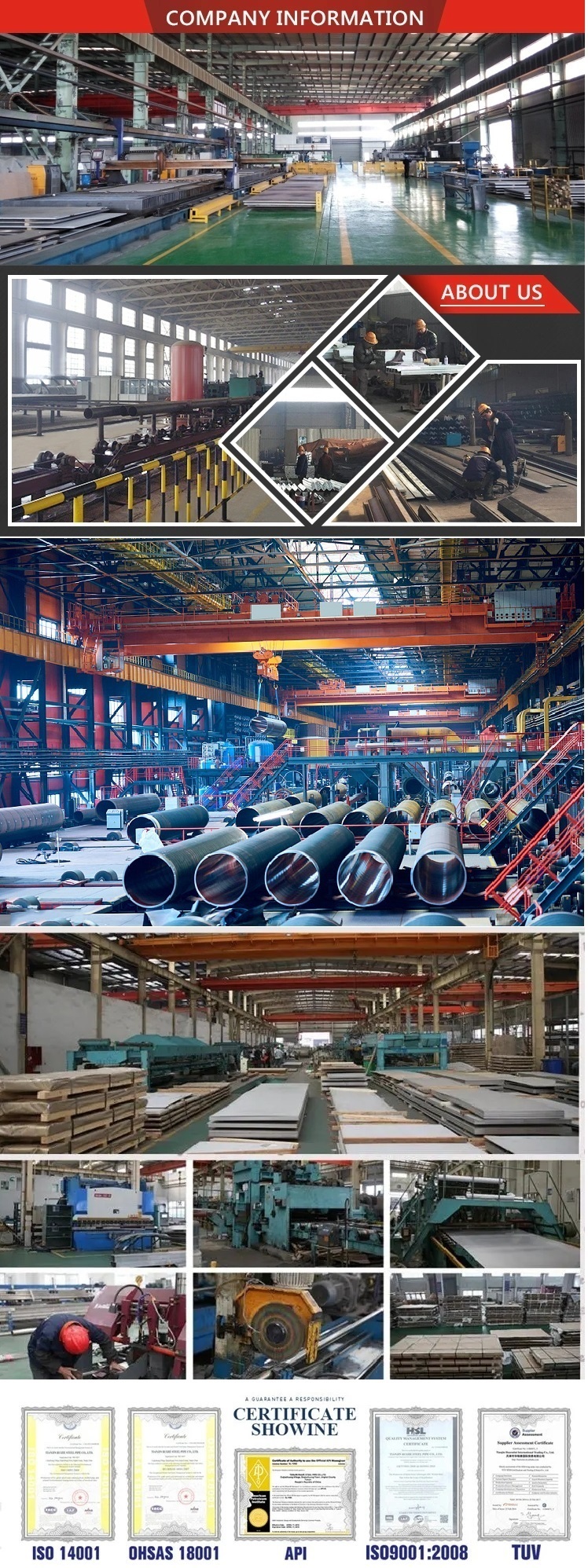 FREE SAMPLE Factory S31600 1.4401 Polished Stainless Steel Pipe Sanitary Piping
