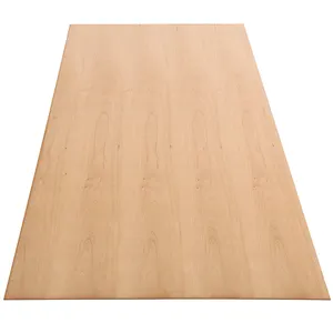 Madera contrachapada de lujo, cerezo de alto brillo para la piel de la puerta y la base de pared