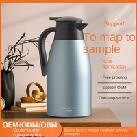 Thermos en acier inoxydable 304 de 3 L, classique, à double paroi, grande capacité, conservation de la chaleur de l'eau chaude