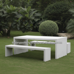 ชุดโต๊ะไฟเบอร์สโตน - Product Image 1