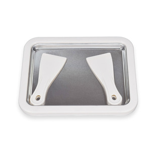 Sartén para hacer helados con placa para hacer helados plato multifuncional para comida frita dulce fría máquina para hacer helados enrollados - Product Image 1