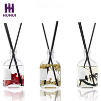 Diffuseur de parfum sans flamme écologique pour la maison et l'hôtel, fleurs séchées, parfum longue durée, 200 ml, désodorisant décoratif