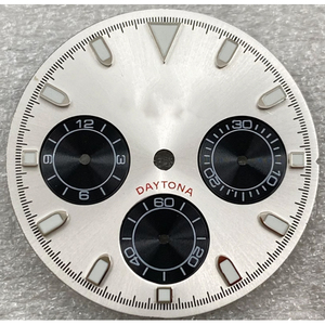 Esfera de Reloj Cronógrafo Multifunción Luminosa Verde de 29.5mm, Piezas Modificadas para Movimiento de Cuarzo VK63 - Product Image 6