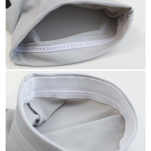 UPF50 + UV保護アイスシルクサイクリングアームスリーブソリッドブラッククールな感触と太陽の熱保護 - Product Image 2