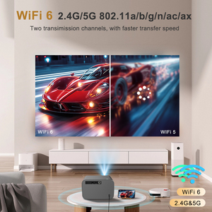 Proyector Inteligente P20 Android 13 4K2GB8GB de Fábrica OEM, <span class=keywords><strong>FullHD</strong></span> <span class=keywords><strong>1080P</strong></span>, 500ANSI Lúmenes, Enfoque Automático, Sonido Estéreo HiFi, Cine en Casa, para Interiores y Exteriores - Product Image 4