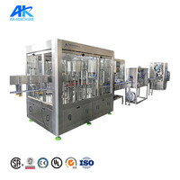 Automatische 2000 Flessen Per Uur Pet Fles 500Ml 1000Ml 1500Ml Waterfles Vulmachine Vloeistof Met 2 Jaar Garantie