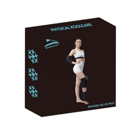 Enveloppe de glace pour le pouce et le poignet, compression froide longue durée pour soulager la douleur |   Gel épaissi, ajustement parfait, souple après congélation