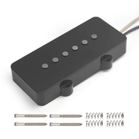 Pickup Gitar Elektrik Alnico 5 Alnico V 6 Senar JM Pickup B-8.8K MM Hitam Putih Kuning