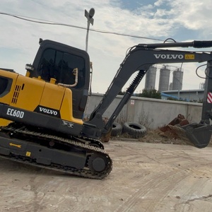 Excavadora Volvo EC60D Usada de Alta Calidad, Miniexcavadora Volvo EC60D de Segunda Mano, Maquinaria de Construcción en Stock en Venta - Product Image 4