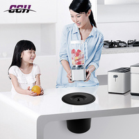 Poubelle en métal cachée pour Table de cuisine Comptoir en acier inoxydable Poubelle intégrée Dissimuler la poubelle de stockage