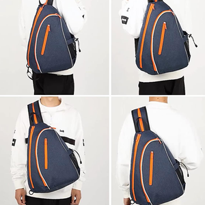 Custom Pickleball Paddle Bag Adjustable <b>Sling</b> Bag Crossbody <b>Backpack</b> Custom Sports Pickleball Bags - Product Image 6