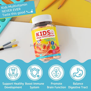 Gomitas multivitamínicas para niños con hierro vegano Omega <span class=keywords><strong>3</strong></span> DHA probióticos vitamina A C D <span class=keywords><strong>E</strong></span> y zinc para apoyo inmunológico multivitamínico para niños - Product Image 3