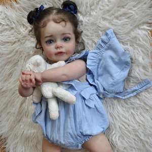 Lifelike 22 polegada 55cm Reborn <span class=keywords><strong>Baby</strong></span> Dolls Full Body Silicone Realista Recém-nascido <span class=keywords><strong>Baby</strong></span> Dolls Toy Criança Babi Dolls - Product Image 1