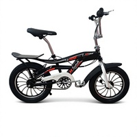 Vélo de montagne pour enfants de 16 pouces, cadre en acier et aluminium, vitesse unique, coloré, pour filles et garçons