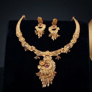 Venta al por mayor 14K 18K 24K chapado en oro formando collares, collares tradicionales, joyería de moda, collares cortos rellenos de oro de latón. - Product Image 3