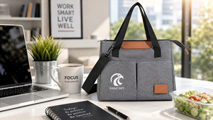 Sac à lunch isotherme au design tendance pour femmes et hommes, avec conservation thermique, léger et isolé - Product Image 5