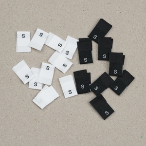 Tùy Chỉnh Riêng Thiết Kế Quần Áo Nhãn Hiệu Tùy Chỉnh Bông/Satin/Kích Thước/Dệt Logo Quần Áo Nhãn - Product Image 4