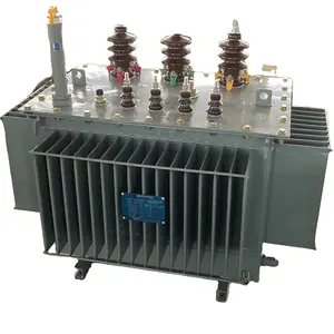 300kva 100kva 125 kva 75 kva 13800v 13.8kv से 0.48kv hv mv वोल्टेज ऑयल डूबे हुए पावर ट्रांसफार्मर