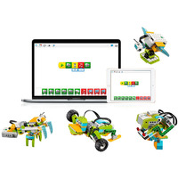 Juguetes Educativos de Ciencia para Niños, Juego en Paquete Compatible con 45300 WEDO 2.0, Bloques de Construcción Programables, Robot, Motor, Host