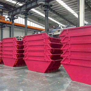 Susunan pembuangan limbah <span class=keywords><strong>Skip</strong></span> <span class=keywords><strong>Bin</strong></span> 6 meter kubik daur ulang Forklift <span class=keywords><strong>Skip</strong></span> <span class=keywords><strong>Bin</strong></span> Mini Trailer <span class=keywords><strong>Loader</strong></span> - Product Image 1