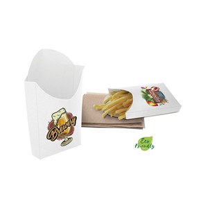 Porta-Chip per Birreria in Carta, Imballaggio Alimentare Ecologico, Stoviglie Monouso - Product Image 1