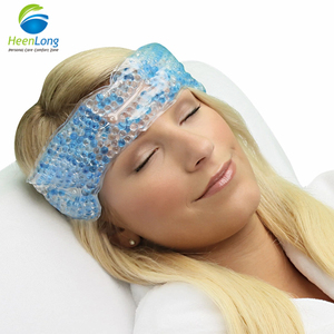 Compresa de Gel Frío/Caliente para Migrañas, Terapia de Frío, Compresas de Hielo Reutilizables, Perlas Flexibles, Dolor de Cabeza <span class=keywords><strong>por</strong></span> Tensión, Dolor de Senos, Congestión - Product Image 4