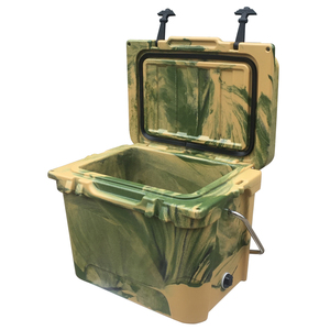 <span class=keywords><strong>Glacière</strong></span> portable de camping 20qt en PE rotomoulé, isotherme, imperméable, durable, antidérapante, avec poignée, couleur camouflage personnalisée - Product Image 5