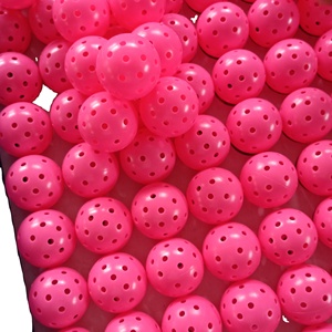 Free Sample Customized Logo High USAPA Quality Durable Outdoor 40 Holes Rotational Seamless <b>Pickleball</b> <b>Ball</b> - Product Image 2