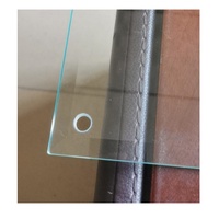 Support mural d'art pour diplôme photo Accrocher sans cadre Double cadre flottant en acier inoxydable Cadre photo mural en verre trempé transparent