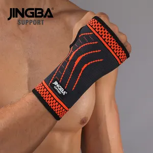 JINGBA Fabricant Élastique Léger Coton Nylon Sweat Sport Main Poignet Bandeau de Basketball Volleyball Bracelet