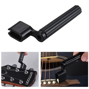 Plástico guitarra acústica bajo cuerda Peg Winder puente Pin reparación herramienta de mantenimiento <span class=keywords><strong>Luthier</strong></span> - Product Image 3