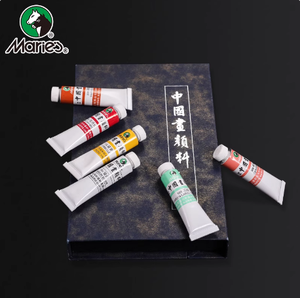 <span class=keywords><strong>Marie</strong></span>'s Premium 12-Color Chinese Painting Pigments E6312/E6318 pour peinture de paysage aquarelle encre/fleur/oiseau - Product Image 3