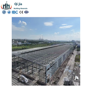 Nouvelle conception d'atelier industriel en structure métallique en acier de Chine, marque Qijia, durée de vie de 50 ans, surface galvanisée Q355 - Product Image 2