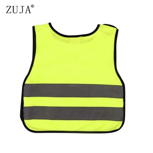 Zuja tùy chỉnh khả năng <span class=keywords><strong>hi</strong></span>ển thị cao trẻ em an toàn vest đêm bảo vệ trẻ em hoạt động ngoài trời an toàn vest - Product Image 5