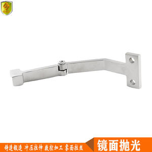 Single Round Stainless Steel <b>Connector</b> <b>Accessories</b> for Stair Railings & Posts Double Glass Connecting Hangers Components - Product Image 3
