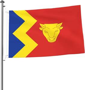 Produits promotionnels personnalisés 3*5ft100% polyester couleur vive résistant à la décoloration solide durable drapeau <span class=keywords><strong>Birmingham</strong></span> City - Product Image 1