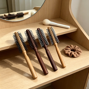 Peigne à cheveux en bois naturel certifié EPR, écologique et durable, antistatique, pour massage du cuir chevelu, prix <span class=keywords><strong>de</strong></span> gros, pour usage en <span class=keywords><strong>salon</strong></span> - Product Image 4