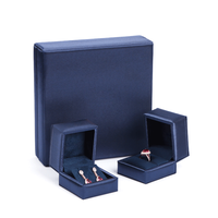 Romi – boîte à bijoux personnalisée en daim, boîte d'emballage de bijoux de luxe en cuir