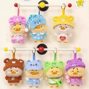 Date bouleversé canard <span class=keywords><strong>Ca</strong></span> Re ours en peluche boîtes aveugles être arc-en-ciel vinyle boîte mystère Sorpresa filles Anime Figures mignon cadeau d'anniversaire jouet - Product Image 2
