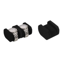 Fournisseur en gros de boîtes à montres en EVA, 3 emplacements, durables, portables, étuis de présentation de montres en EVA, étuis de transport en EVA, étanches en EVA