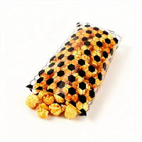 Nouveaux sacs à fermeture éclair imprimés football pour collations, bonbons et desserts – Sachets festifs transparents noirs et blancs en OPP pour cadeaux