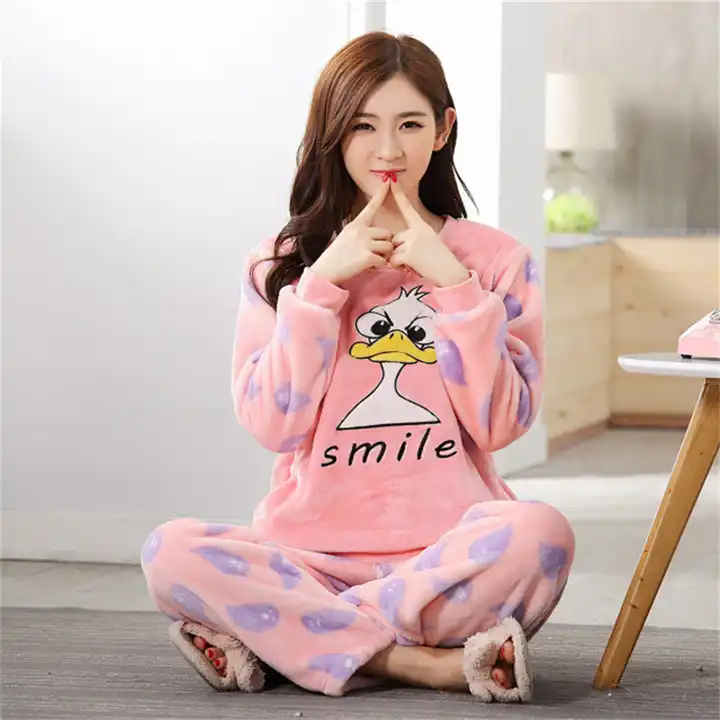 Fashion Women's Pajamas Sleepwear Girls Comfortable Home Clothes