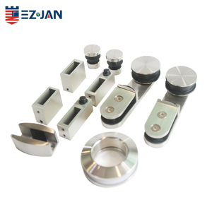 4 bánh xe thanh thản cửa trượt phần cứng Glass vòi hoa sen cửa Phụ kiện hệ thống - Product Image 2