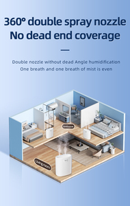 5L phòng ngủ độ ẩm tinh dầu nến hương thơm khuếch tán kép sương mù intellint độ ẩm USB phí giá thấp độ ẩm - Product Image 6