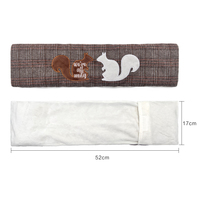 Vente en gros de thermopacks d'écureuil micro-ondables en peluche durable