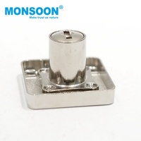 Accessoires de quincaillerie modernes, serrures de tiroir pour meubles, pour appartement, hôtel, salle de bain, école - Aluminium/Acier inoxydable/Alliage de zinc