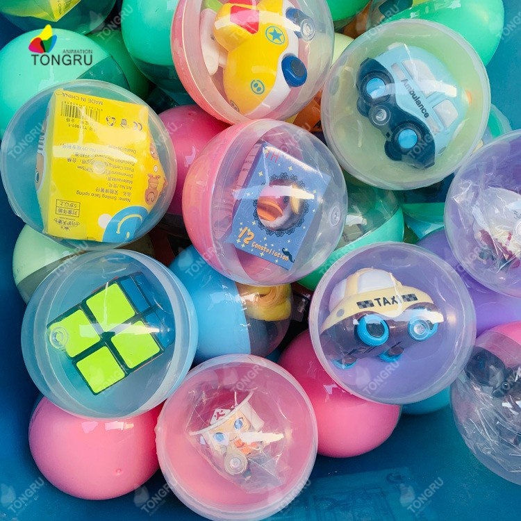 a pack of capsule toys