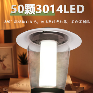<b>Camping</b> <b>Lantern</b> <b>Led</b> Rechargeable Battery 6w 220v Plastic Portable Outdoor <b>Camping</b> Light - Product Image 3
